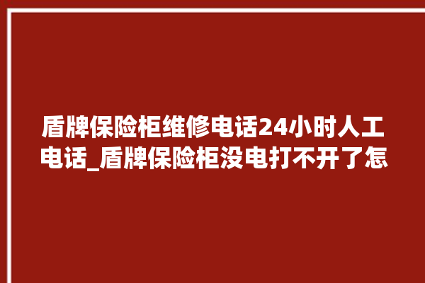 盾牌保险柜维修电话24小时人工电话_盾牌保险柜没电打不开了怎么办 。保险柜