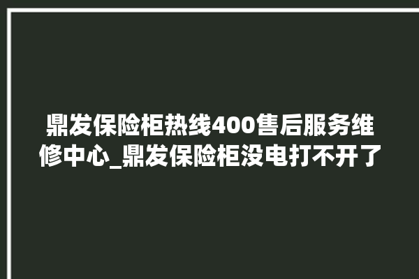 鼎发保险柜热线400售后服务维修中心_鼎发保险柜没电打不开了怎么办 。保险柜