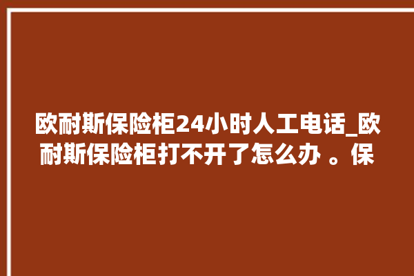 欧耐斯保险柜24小时人工电话_欧耐斯保险柜打不开了怎么办 。保险柜