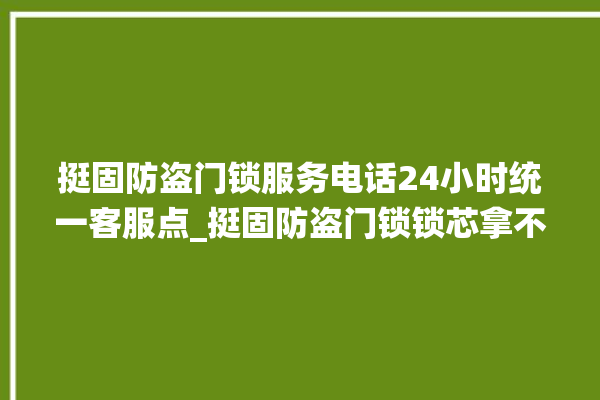 挺固防盗门锁服务电话24小时统一客服点_挺固防盗门锁锁芯拿不下来 。门锁