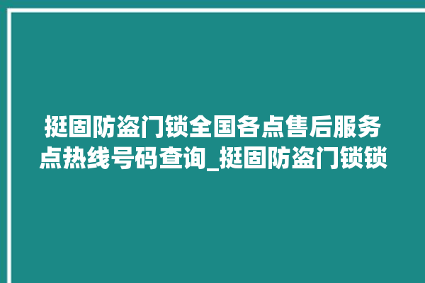 挺固防盗门锁全国各点售后服务点热线号码查询_挺固防盗门锁锁芯怎么拆 。门锁