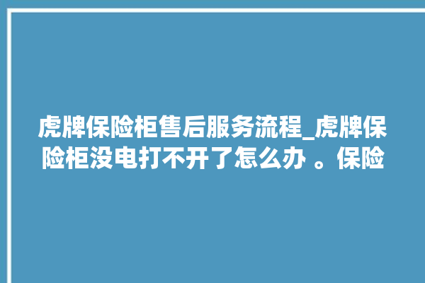 虎牌保险柜售后服务流程_虎牌保险柜没电打不开了怎么办 。保险柜