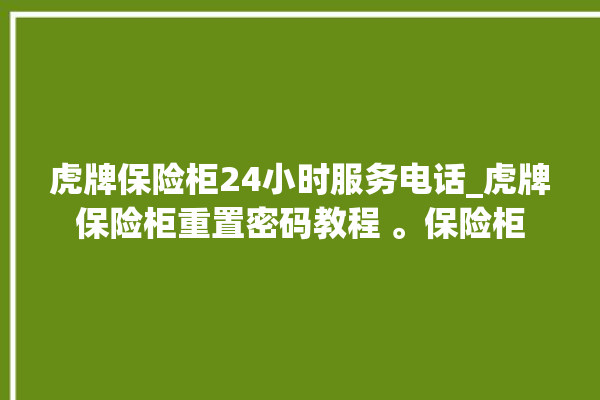 虎牌保险柜24小时服务电话_虎牌保险柜重置密码教程 。保险柜