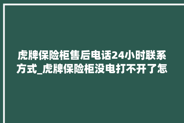 虎牌保险柜售后电话24小时联系方式_虎牌保险柜没电打不开了怎么办 。保险柜