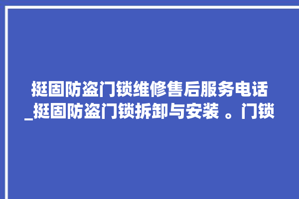 挺固防盗门锁维修售后服务电话_挺固防盗门锁拆卸与安装 。门锁