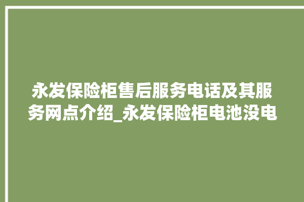 永发保险柜售后服务电话及其服务网点介绍_永发保险柜电池没电无法开门怎么办 。永发