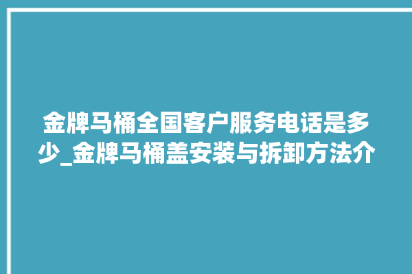 金牌马桶全国客户服务电话是多少_金牌马桶盖安装与拆卸方法介绍 。金牌