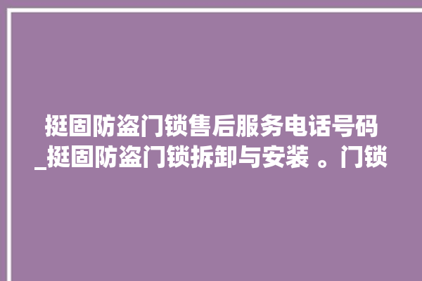 挺固防盗门锁售后服务电话号码_挺固防盗门锁拆卸与安装 。门锁