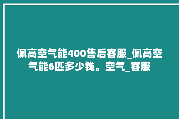 佩高空气能400售后客服_佩高空气能6匹多少钱。空气_客服