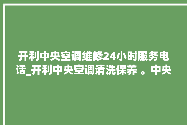 开利中央空调维修24小时服务电话_开利中央空调清洗保养 。中央空调