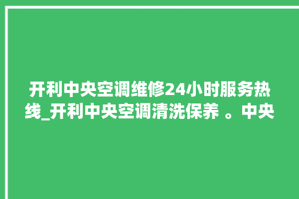 开利中央空调维修24小时服务热线_开利中央空调清洗保养 。中央空调