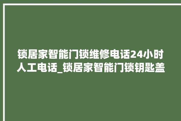 锁居家智能门锁维修电话24小时人工电话_锁居家智能门锁钥匙盖怎么打开 。门锁