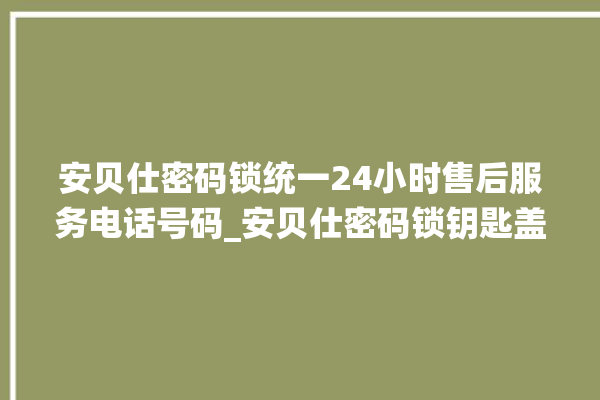 安贝仕密码锁统一24小时售后服务电话号码_安贝仕密码锁钥匙盖怎么打开 。密码锁