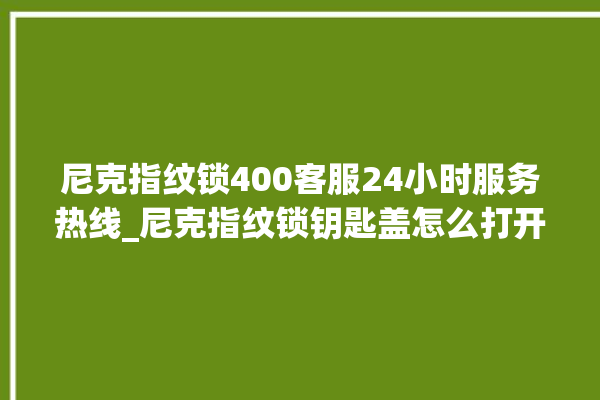 尼克指纹锁400客服24小时服务热线_尼克指纹锁钥匙盖怎么打开 。尼克