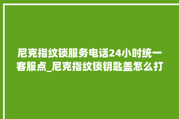 尼克指纹锁服务电话24小时统一客服点_尼克指纹锁钥匙盖怎么打开 。尼克