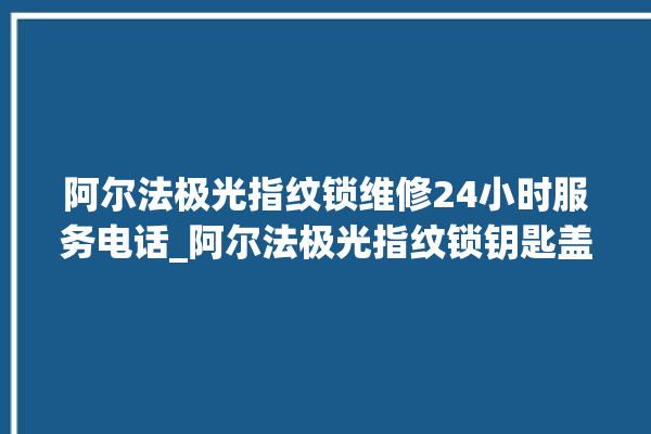 阿尔法极光指纹锁维修24小时服务电话_阿尔法极光指纹锁钥匙盖怎么打开 。阿尔法