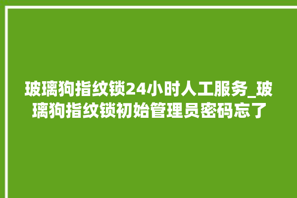 玻璃狗指纹锁24小时人工服务_玻璃狗指纹锁初始管理员密码忘了 。玻璃