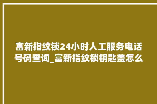 富新指纹锁24小时人工服务电话号码查询_富新指纹锁钥匙盖怎么打开 。指纹锁