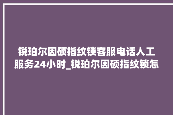 锐珀尔因硕指纹锁客服电话人工服务24小时_锐珀尔因硕指纹锁怎么恢复出厂设置 。指纹锁