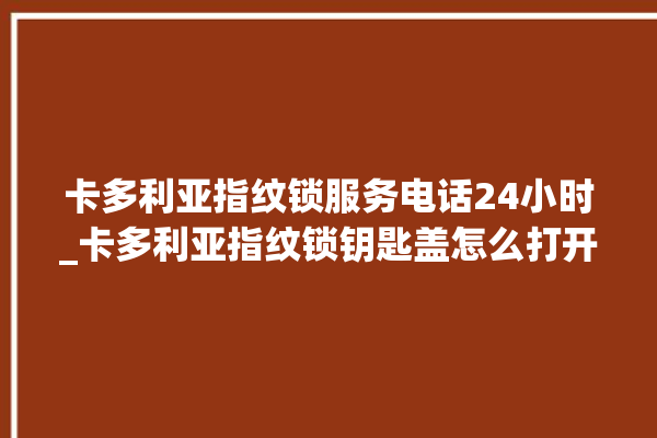 卡多利亚指纹锁服务电话24小时_卡多利亚指纹锁钥匙盖怎么打开 。多利亚