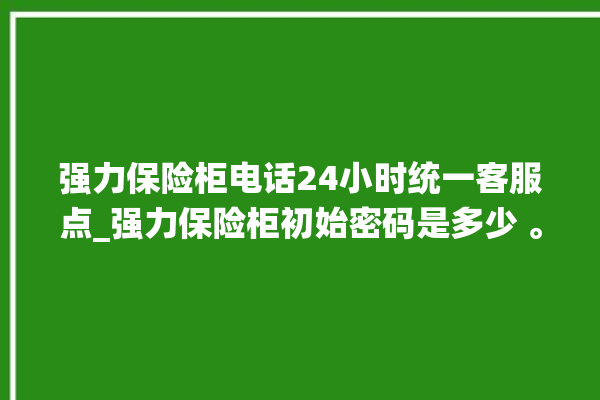 强力保险柜电话24小时统一客服点_强力保险柜初始密码是多少 。保险柜