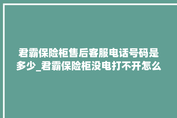 君霸保险柜售后客服电话号码是多少_君霸保险柜没电打不开怎么办 。保险柜