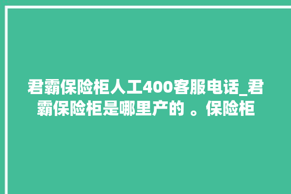 君霸保险柜人工400客服电话_君霸保险柜是哪里产的 。保险柜