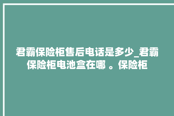 君霸保险柜售后电话是多少_君霸保险柜电池盒在哪 。保险柜