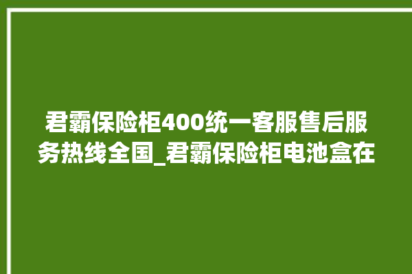 君霸保险柜400统一客服售后服务热线全国_君霸保险柜电池盒在哪 。保险柜