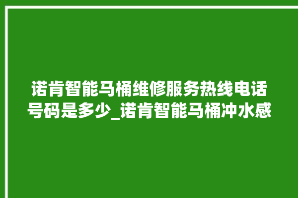 诺肯智能马桶维修服务热线电话号码是多少_诺肯智能马桶冲水感应怎么调 。马桶