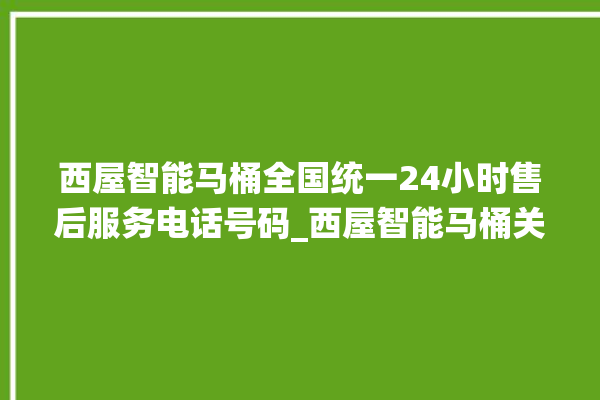 西屋智能马桶全国统一24小时售后服务电话号码_西屋智能马桶关自动感应 。马桶