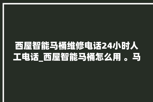 西屋智能马桶维修电话24小时人工电话_西屋智能马桶怎么用 。马桶