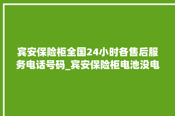 宾安保险柜全国24小时各售后服务电话号码_宾安保险柜电池没电无法开门怎么办 。保险柜