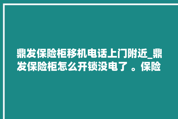 鼎发保险柜移机电话上门附近_鼎发保险柜怎么开锁没电了 。保险柜