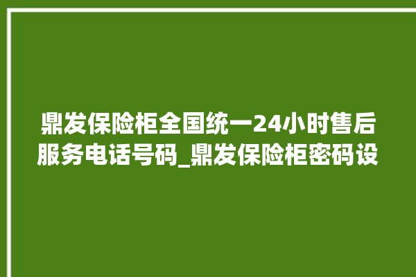 鼎发保险柜全国统一24小时售后服务电话号码_鼎发保险柜密码设置 。保险柜