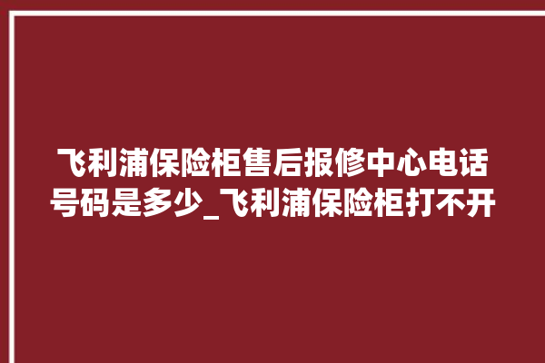 飞利浦保险柜售后报修中心电话号码是多少_飞利浦保险柜打不开怎么办 。飞利浦