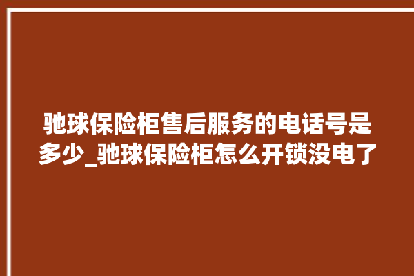 驰球保险柜售后服务的电话号是多少_驰球保险柜怎么开锁没电了 。保险柜