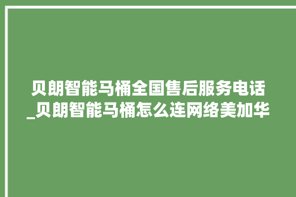 贝朗智能马桶全国售后服务电话_贝朗智能马桶怎么连网络美加华智能马桶售后电话24小时人工电话_美加华智能马桶维修怎么拆卸 。马桶