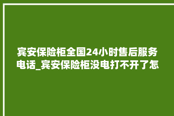 宾安保险柜全国24小时售后服务电话_宾安保险柜没电打不开了怎么办 。保险柜