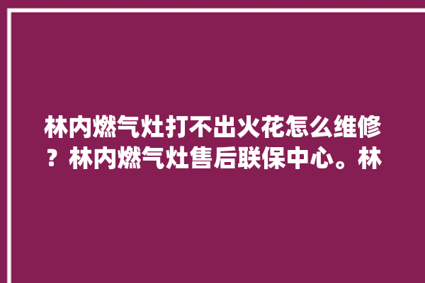 林内燃气灶打不出火花怎么维修？林内燃气灶售后联保中心。林内_燃气灶