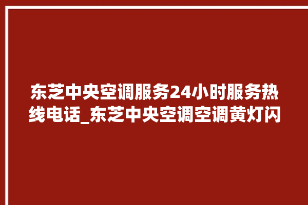 东芝中央空调服务24小时服务热线电话_东芝中央空调空调黄灯闪 。东芝