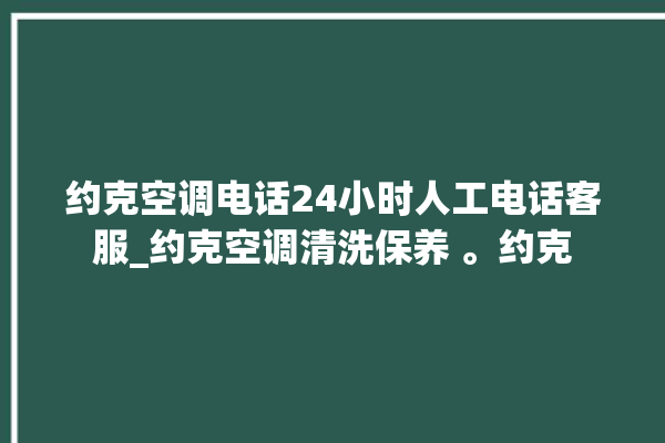 约克空调电话24小时人工电话客服_约克空调清洗保养 。约克