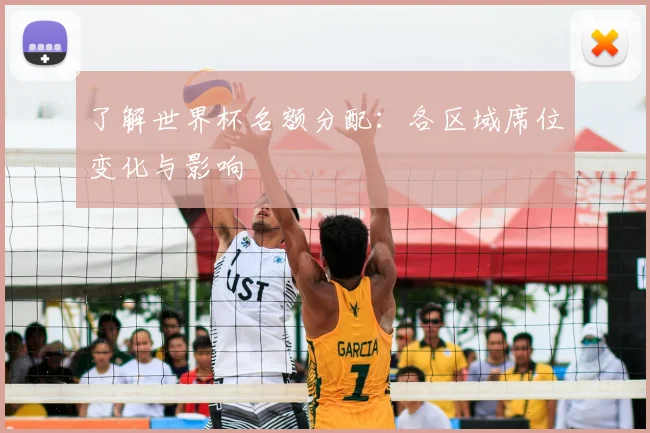 了解世界杯名额分配：各区域席位变化与影响